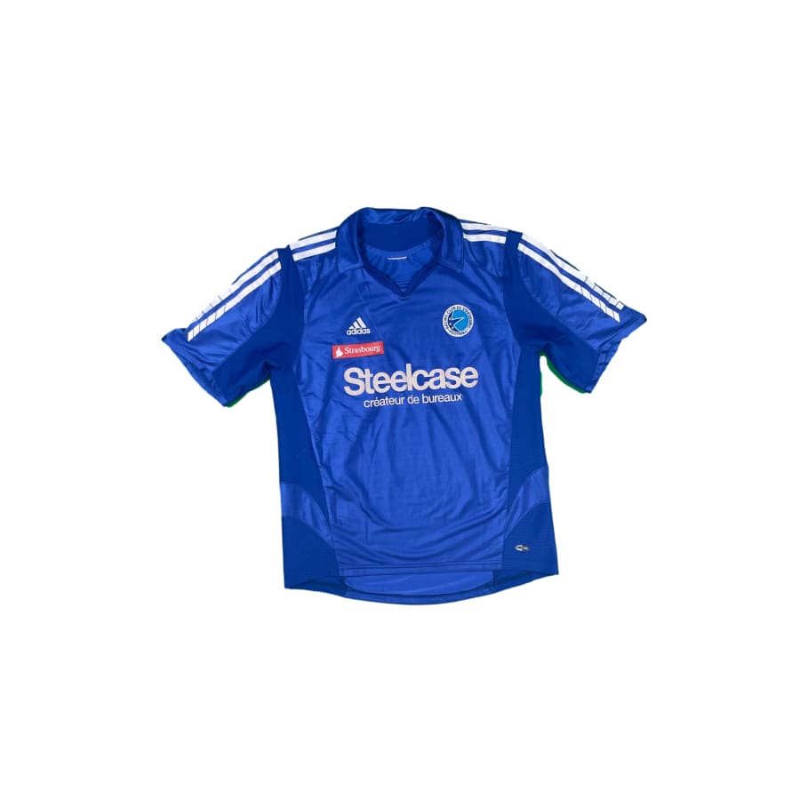 Maillot football vintage RC Strasbourg Alsace saison 2005-2006 - Adidas - RC Strasbourg Alsace