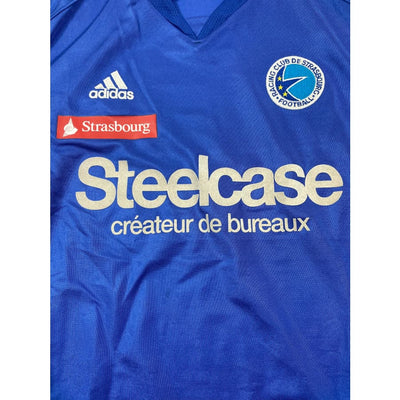 Maillot football vintage RC Strasbourg Alsace saison 2005-2006 - Adidas - RC Strasbourg Alsace