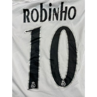 Maillot football vintage Real Madrid #10 Robinho domicile saison 2005-2006 - Adidas