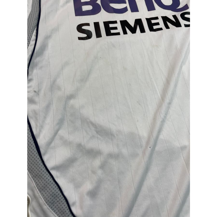 Maillot football vintage Real Madrid #11 Cicinho saison 2006-2007 - Adidas - Real Madrid