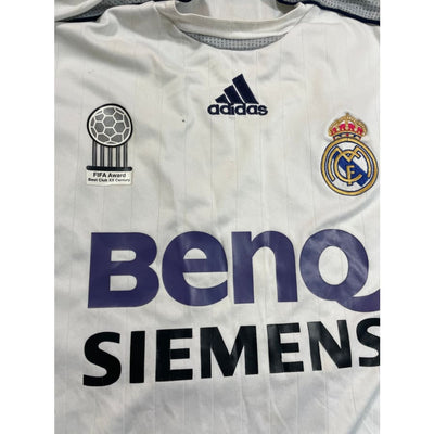 Maillot football vintage Real Madrid #11 Cicinho saison 2006-2007 - Adidas - Real Madrid