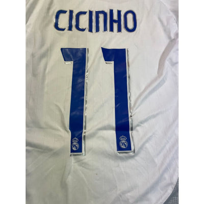 Maillot football vintage Real Madrid #11 Cicinho saison 2006-2007 - Adidas - Real Madrid