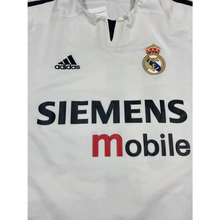 Maillot football vintage Real Madrid #23 Beckham China tour domicile saison 2003-2004 - Adidas - Real Madrid