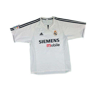 Maillot football vintage Real Madrid #5 Zidane domicile saison 2003-2004 - Adidas - Real Madrid