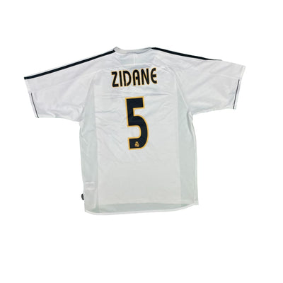 Maillot football vintage Real Madrid #5 Zidane domicile saison 2003-2004 - Adidas - Real Madrid