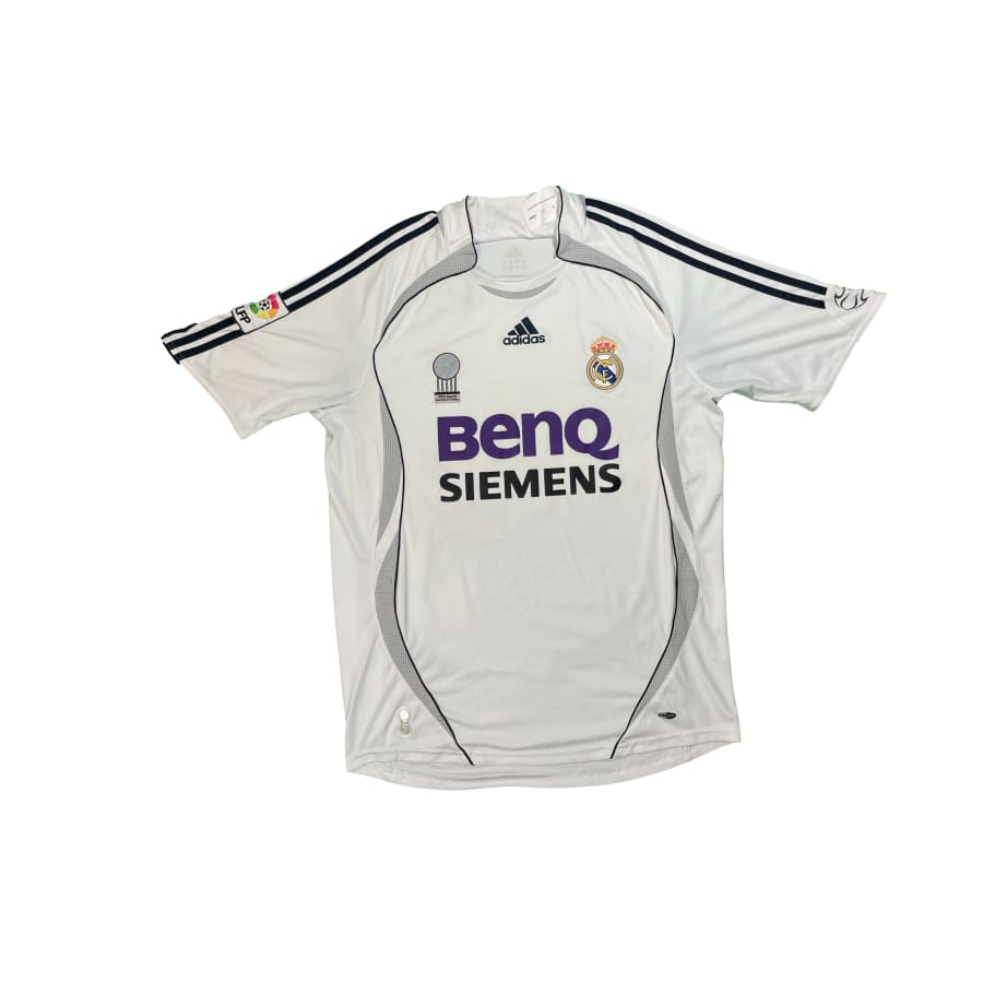 Maillot football vintage Real Madrid domicile #23 Beckham saison 2006-2007 - Adidas - Real Madrid
