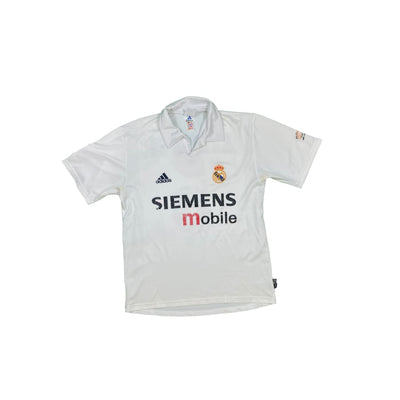 Maillot football vintage Real Madrid domicile #5 Zidane saison 2002-2003 - Adidas - Real Madrid