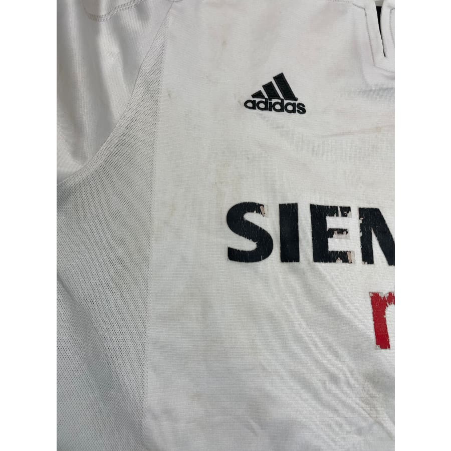 Maillot football vintage Real Madrid domicile #5 Zidane saison 2004 - 2005 - Adidas - Real Madrid
