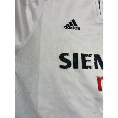 Maillot football vintage Real Madrid domicile #5 Zidane saison 2004 - 2005 - Adidas - Real Madrid