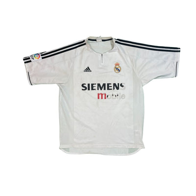 Maillot football vintage Real Madrid domicile #5 Zidane saison 2004 - 2005 - Adidas - Real Madrid