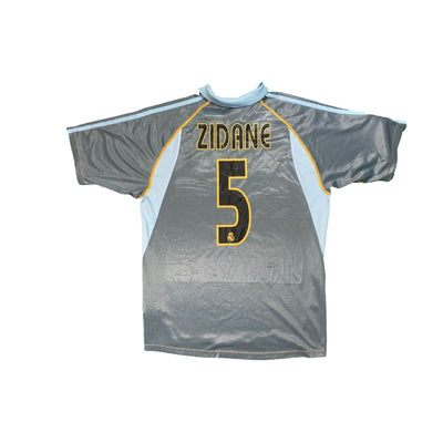 Maillot football vintage Real Madrid third #5 Zidane saison 2003-2004 - Adidas - Real Madrid