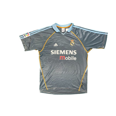 Maillot football vintage Real Madrid third #5 Zidane saison 2003-2004 - Adidas - Real Madrid