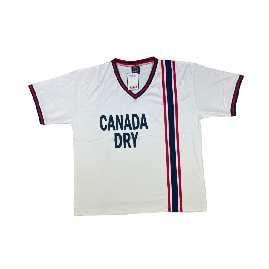 Maillot football vintage réédition TOFFS Paris-Saint-Germain extérieur ’Canada Dry’ saison 1973-1974 - Toffs - Paris Saint-Germain