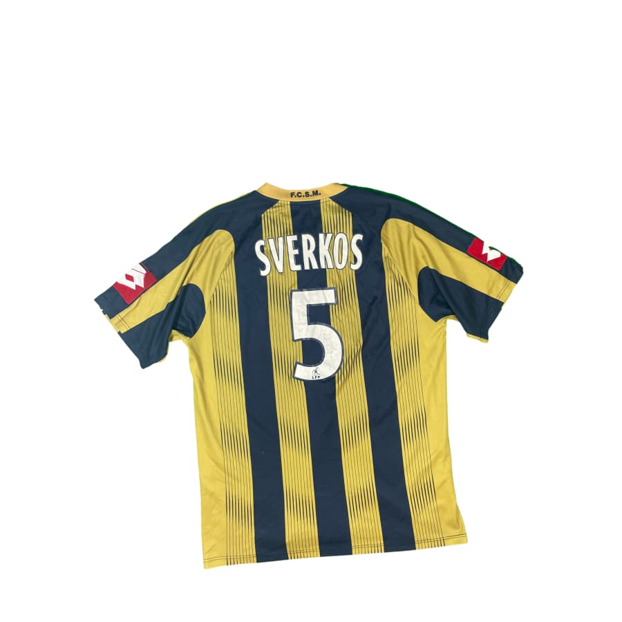Maillot De Football Vintage Exterieur Fc Sochaux Montbeliard N 5 2009 2010