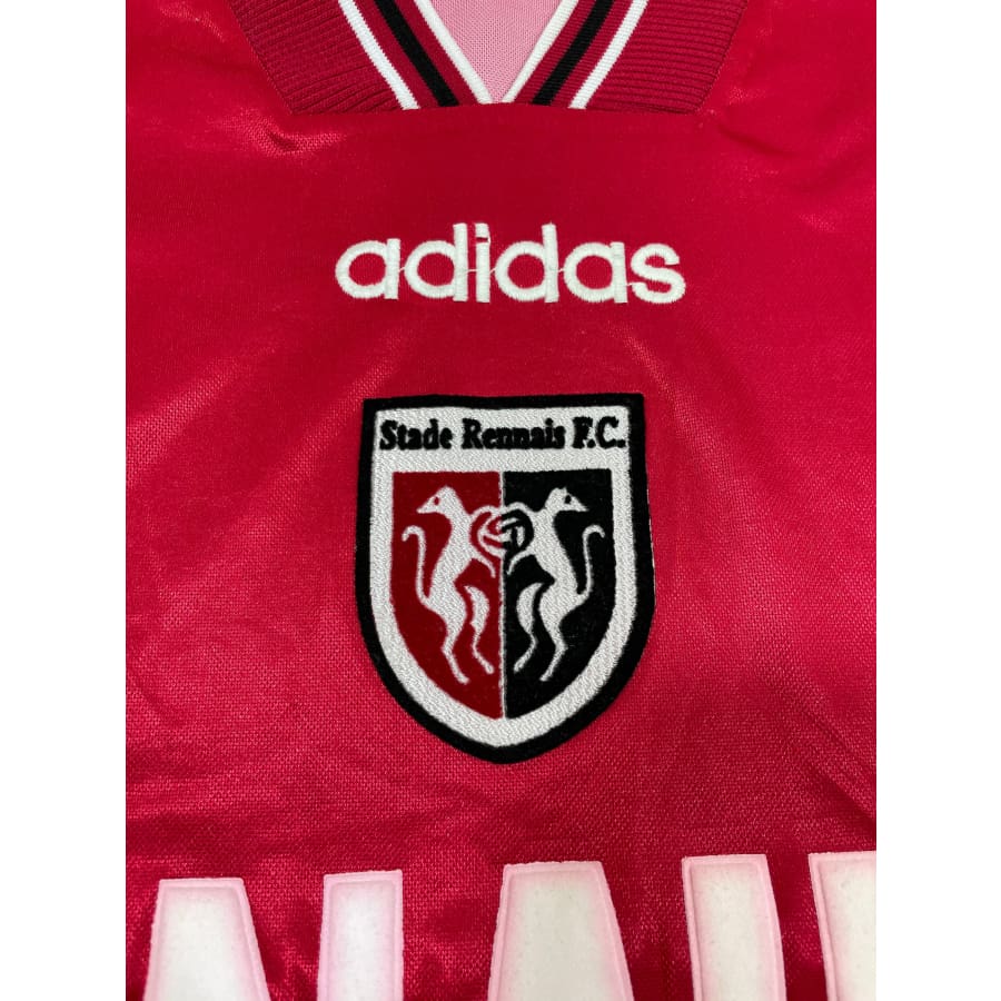 Maillot football vintage Stade Rennais domicile saison - Adidas - Stade Rennais FC