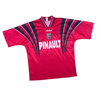Maillot football vintage Stade Rennais domicile saison - Adidas - Stade Rennais FC