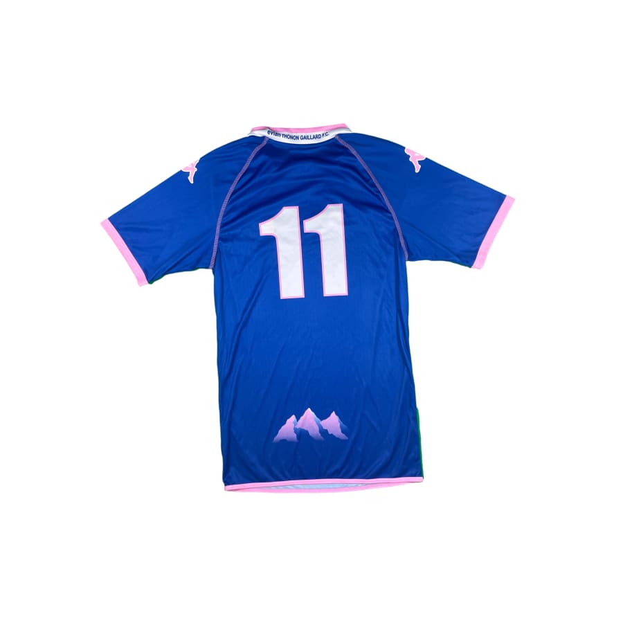 Maillot football vintage Thonon Evian Football Club #11 extérieur saison 2010-2011 - Kappa - Thonon Evian Football Club