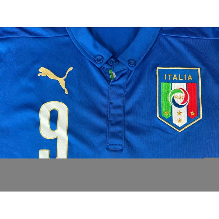 Maillots de foot vintage / rétro - The Football Market - Maillot football vintage #9 Balotelli