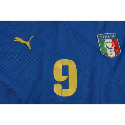 Maillot Italie vintage domicile N°9 TONI 2008-2009 - Puma - Italie