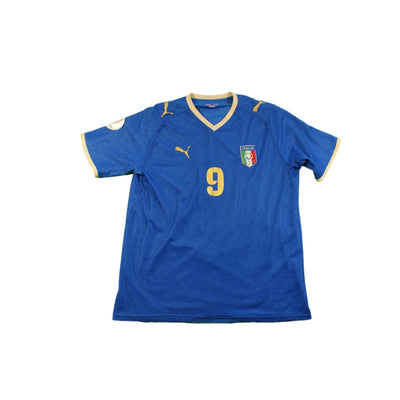 Maillot Italie vintage domicile N°9 TONI 2008-2009 - Puma - Italie