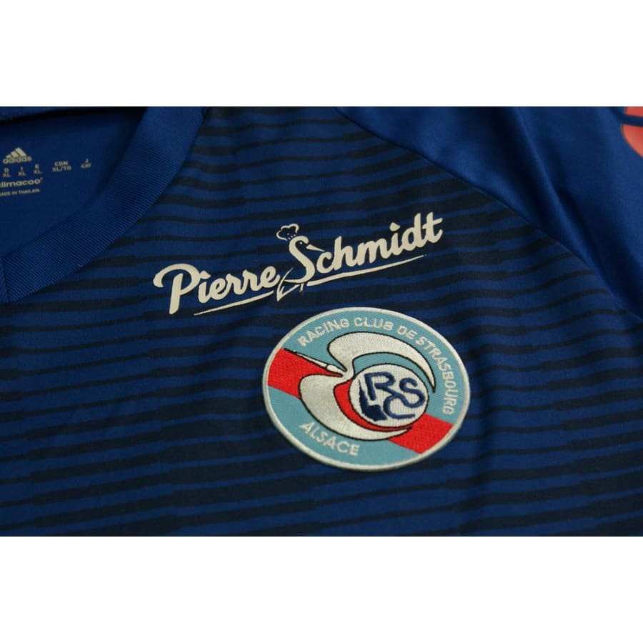 Maillot RC Strasbourg domicile 2018-2019 - Adidas - RC Strasbourg Alsace