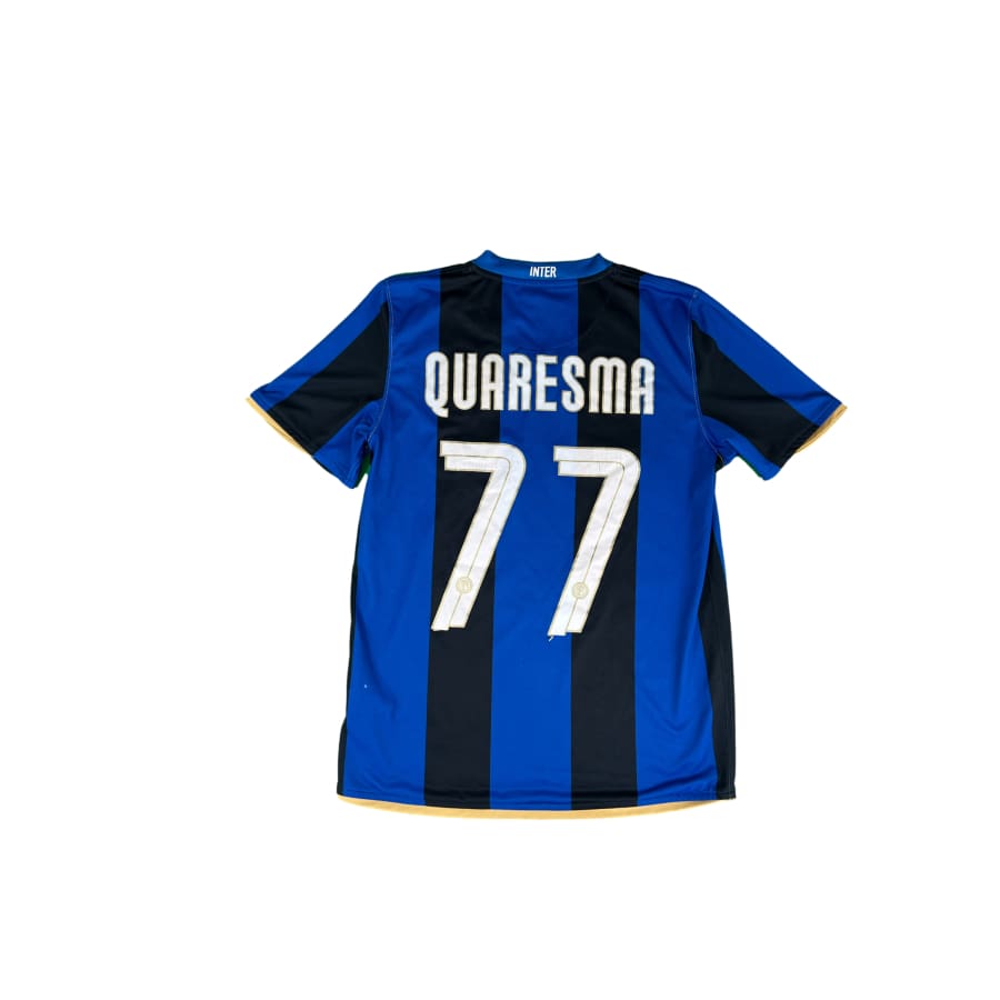 Maillot rétro Inter Milan #77 Quaresma saison 2008-2009 - Nike - Inter Milan