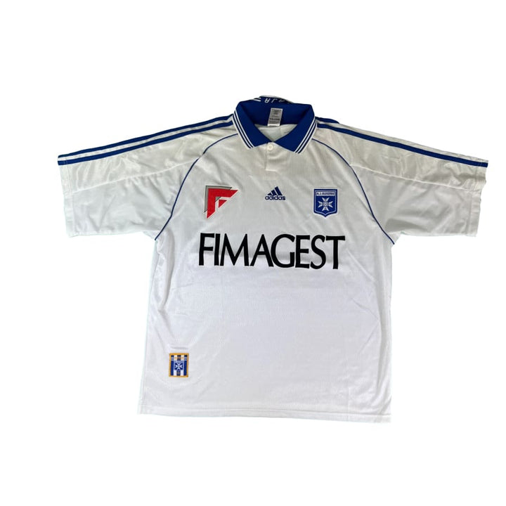 Maillot Auxerre Vintage 1993/94 - Match Porté Domicile #9 - Taille XL Adulte - Uhlsport