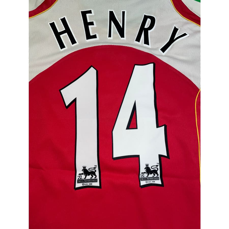 Maillot vintage arsenal domicile #14 Henry saison 2004-2005 - Nike - Arsenal