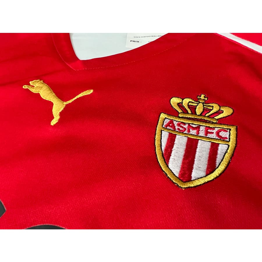 Maillot Domicile AS Monaco 2018/19 Taille M - Occasion, Nike, Rouge, Manches Courtes