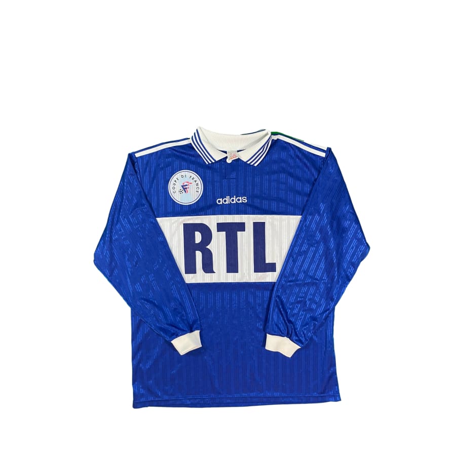 Maillot vintage coupe de France RTL #12 saison 1997-1998 - Adidas - Coupe de France