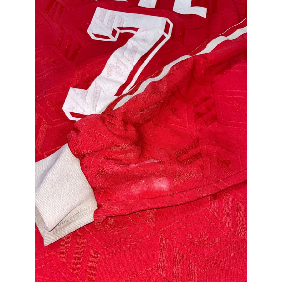 Maillot Vintage Adidas Coupe De France RTL N°7 – Domicile, Manches Longues