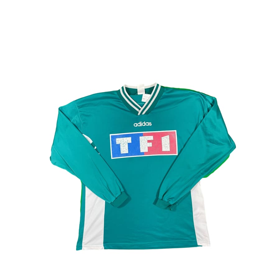 Maillot vintage coupe de France TF1 #12 - Adidas - Coupe de France