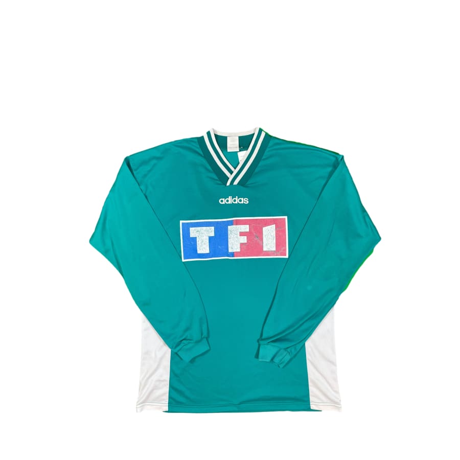 Maillot vintage coupe de France TF1 #3 années 1990 - Adidas - Coupe de France