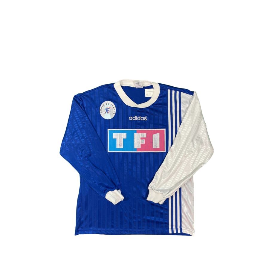 Maillot vintage coupe de France TF1 #5 saison 1996-1997 - Adidas - Coupe de France