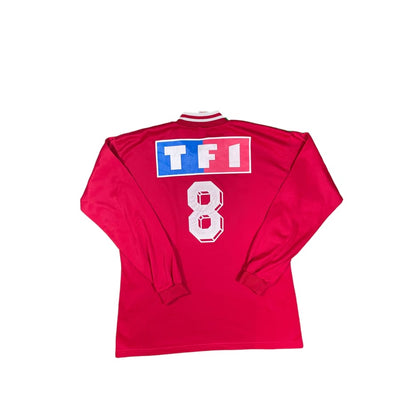 Maillot vintage coupe de France TF1 #8 années 1990 - Adidas - Coupe de France