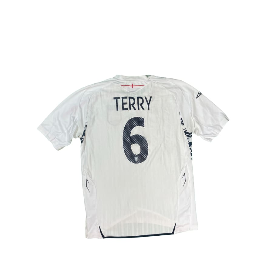 Maillot vintage domicile Angleterre #6 Terry saison 2008-2009 - Umbro - Angleterre