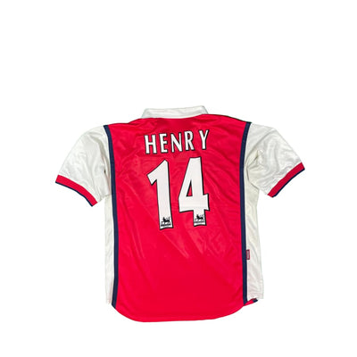 Maillot vintage domicile Arsenal #14 Henry saison 1999-2000 - Nike - Arsenal