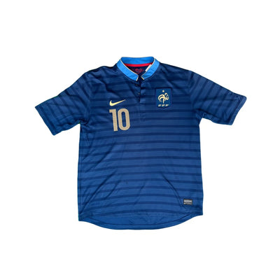 Maillot vintage domicile équipe de France #10 Benzema saison 2012-2013 - Nike - Equipe de France