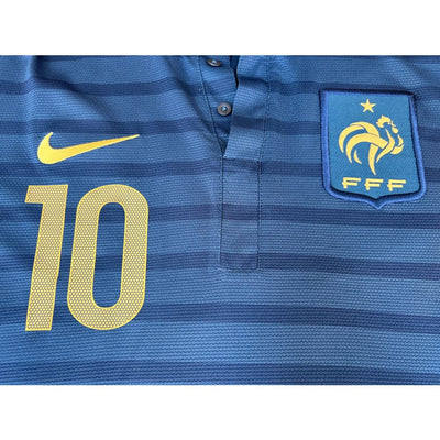 Maillot vintage domicile équipe de France #10 Benzema saison 2012-2013 - Nike - Equipe de France