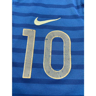 Maillot vintage domicile Equipe de France #10 Benzema saison 2012 - 2013 - Nike - Equipe de France