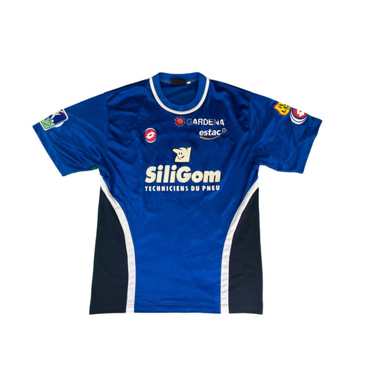 Maillot vintage domicile Estac Troyes #27 Florentin saison 2002-2003 - Lotto - ESTAC Troyes