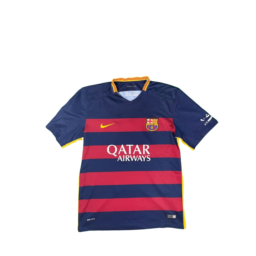 Maillot De Football Vintage FC Barcelone - Taille M, Probablement époque Messi, Occasion