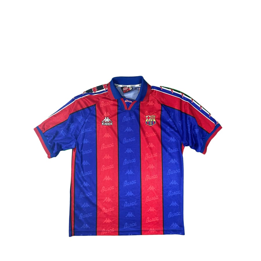 Maillot vintage domicile FC Barcelone saison 1996-1997 - Kappa - Barcelone