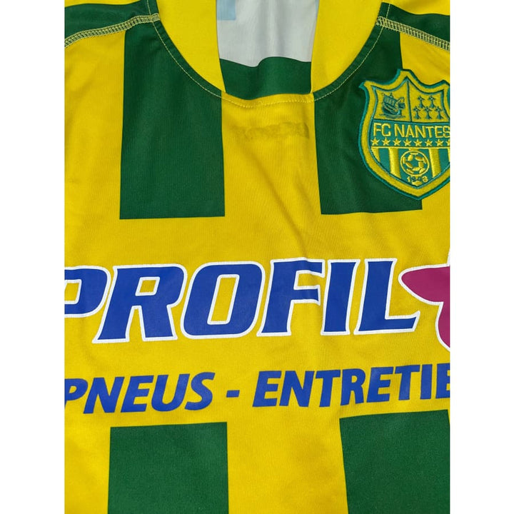 maillot football vintage Nantes 2009-2010 HOME 15 MAREVAL – Football Shirt Vintage