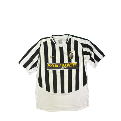 Maillot vintage domicile Juventus #17 Trezeguet saison 2003-2004 - Nike - Juventus FC