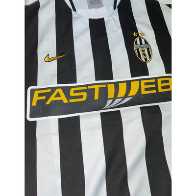 Maillot vintage domicile Juventus #17 Trezeguet saison 2003-2004 - Nike - Juventus FC