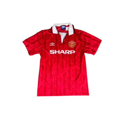 Maillot vintage domicile Manchester United #7 Cantona saison 1993-1994 - Umbro - Manchester United
