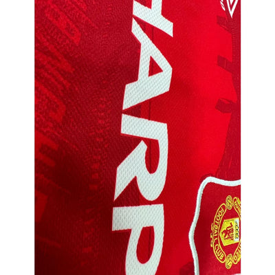 Maillot vintage domicile Manchester United #7 Cantona saison 1994-1995 - Umbro - Manchester United