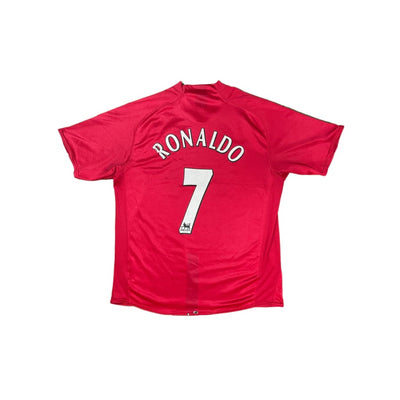 Maillot vintage domicile Manchester United #7 Ronaldo saison 2007 - 2008 - Nike - Manchester United