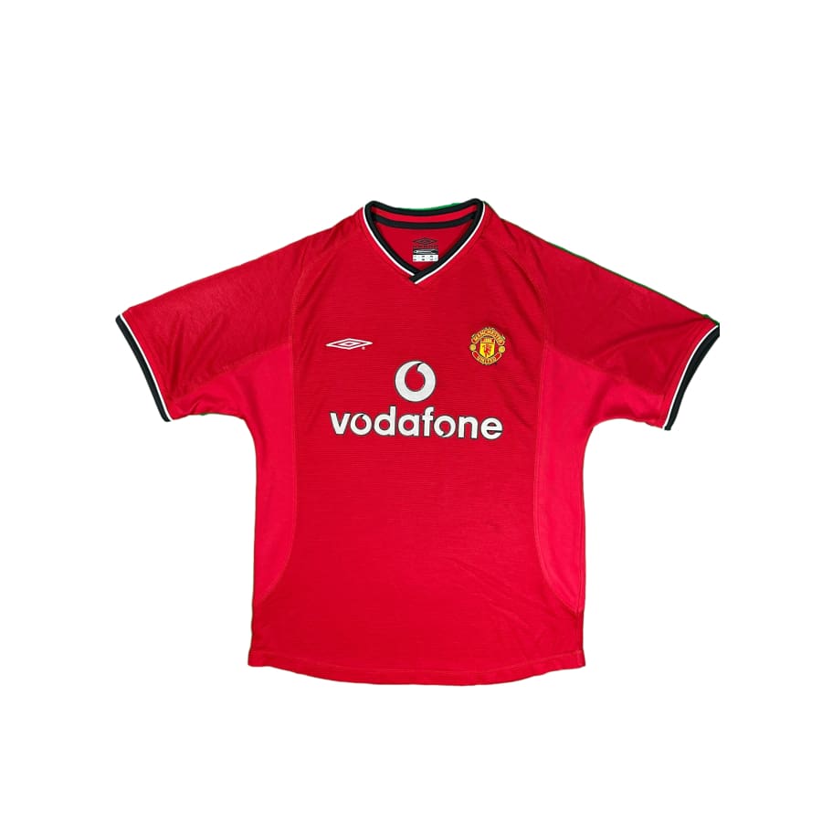 Maillot vintage domicile Manchester United saison 2001 - 2002 - Umbro - Manchester United
